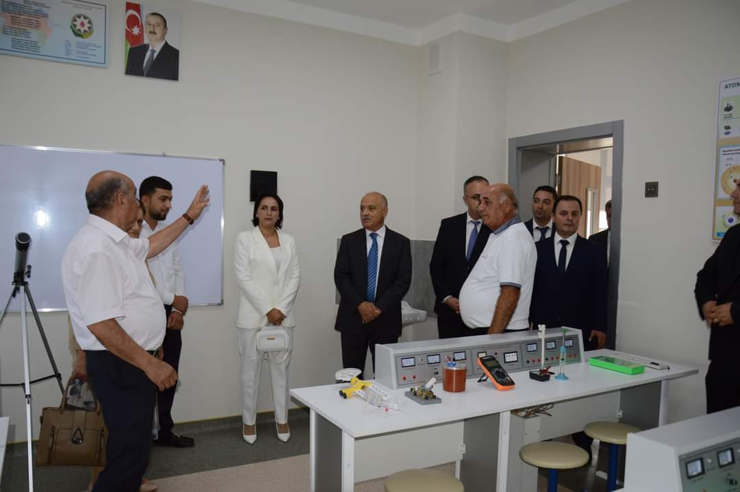 Masallıda yeni məktəb binasının açılışı olub
