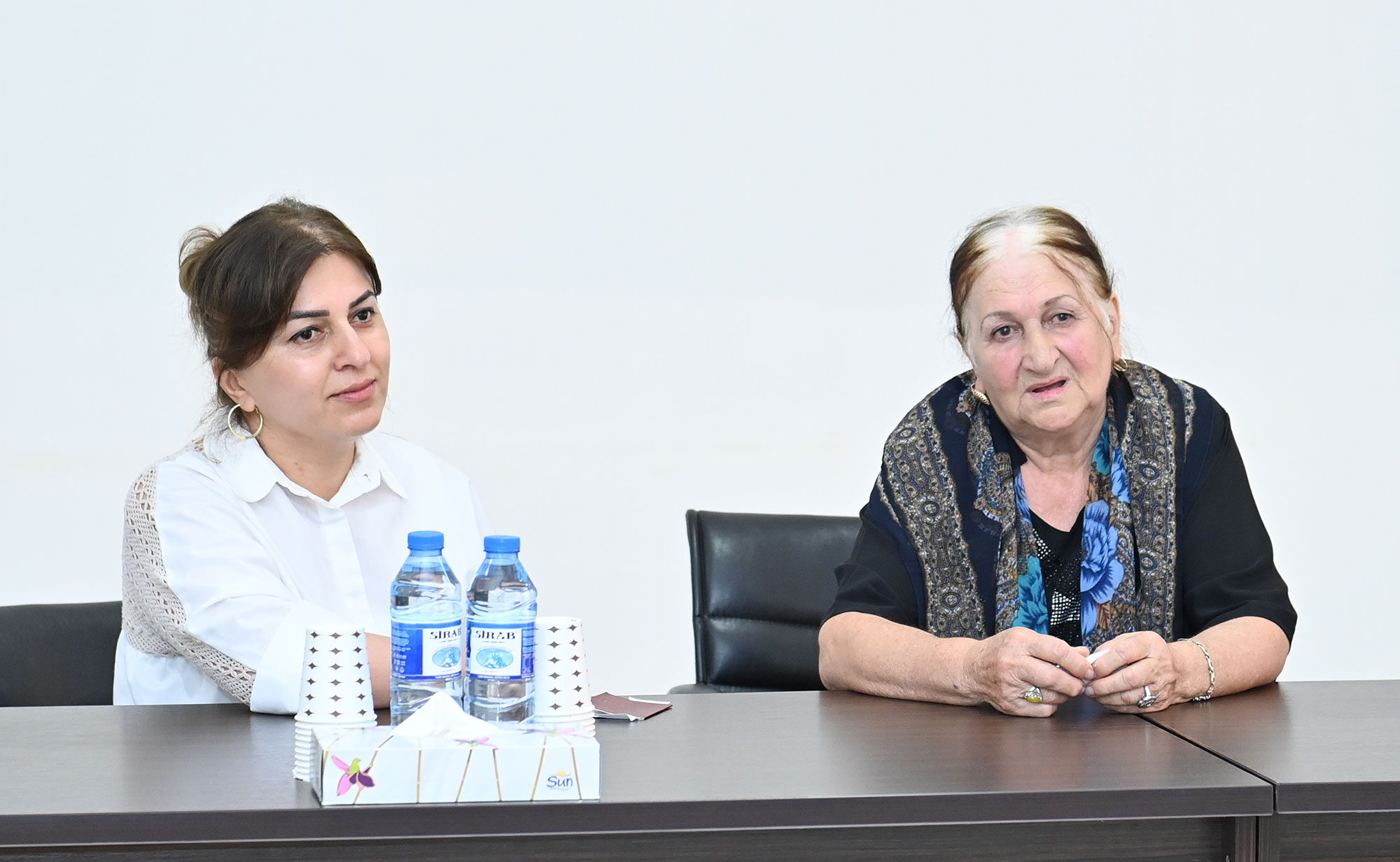 Elm və təhsil naziri Xaçmazda vətəndaşları qəbul edib