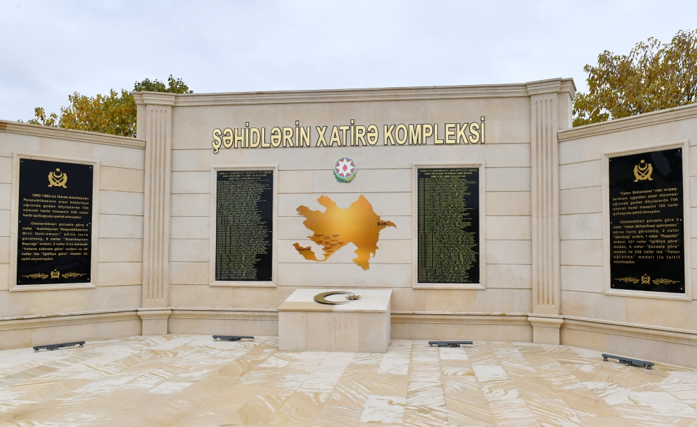 Prezident İlham Əliyev Füzuli rayonunda Müdafiə Nazirliyinin yeni istifadəyə verilmiş “N” saylı hərbi hissəsində yaradılan şəraitlə tanış olub