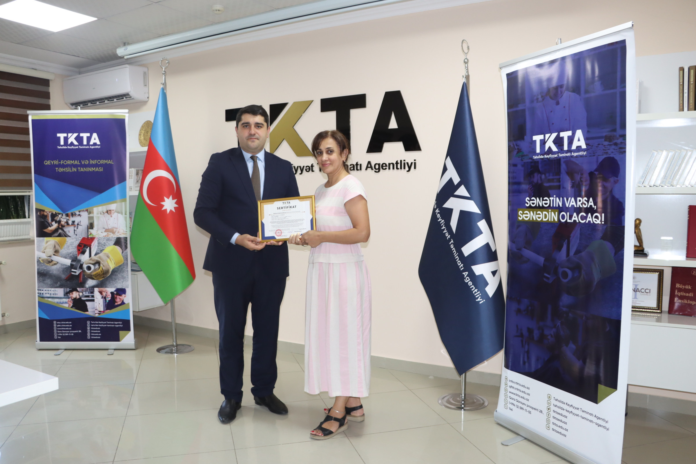 TKTA tərəfindən “Peşəkar qadınlar” layihəsi çərçivəsində növbəti dəfə təltifetmə mərasimi keçirilib