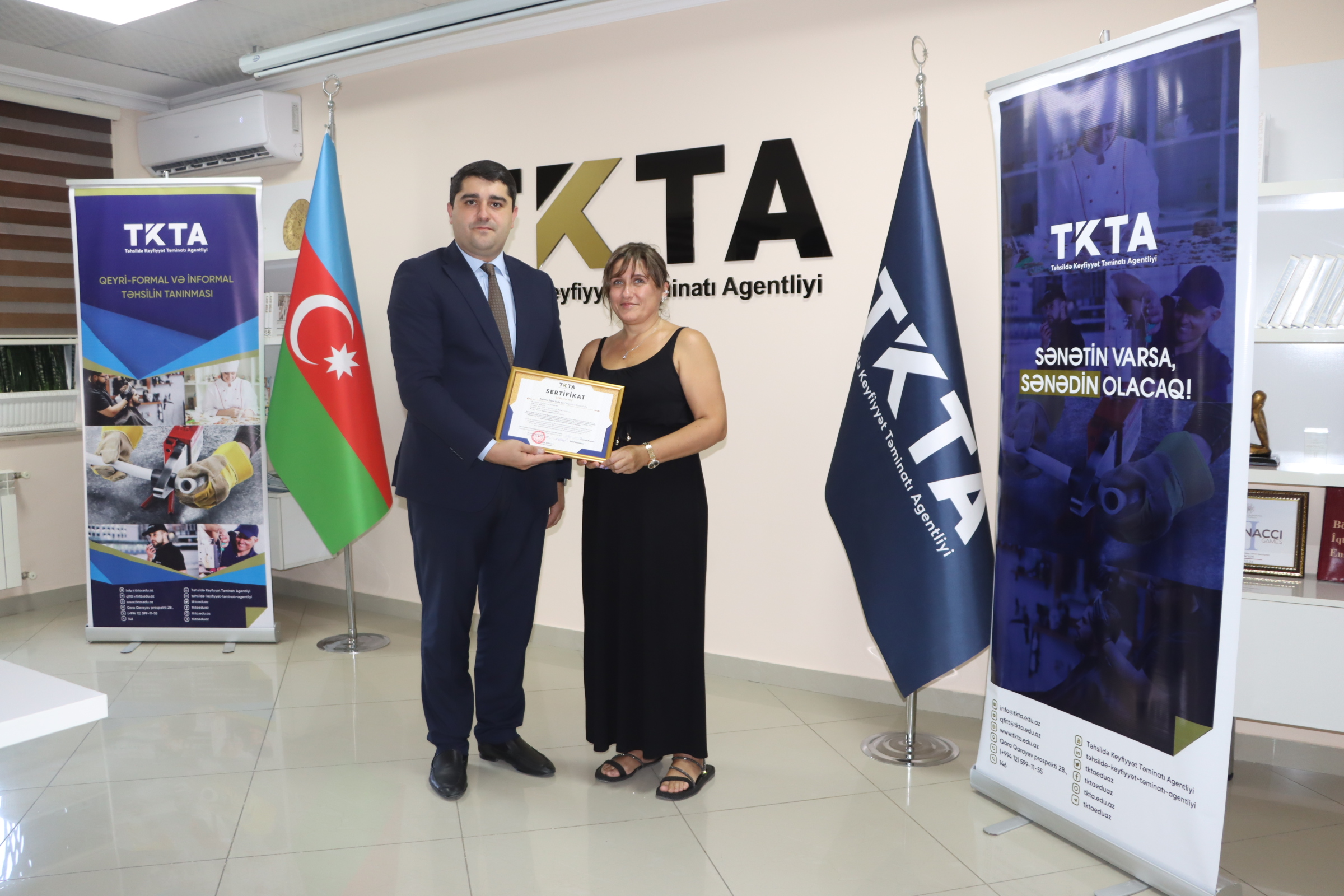 TKTA tərəfindən “Peşəkar qadınlar” layihəsi çərçivəsində növbəti dəfə təltifetmə mərasimi keçirilib