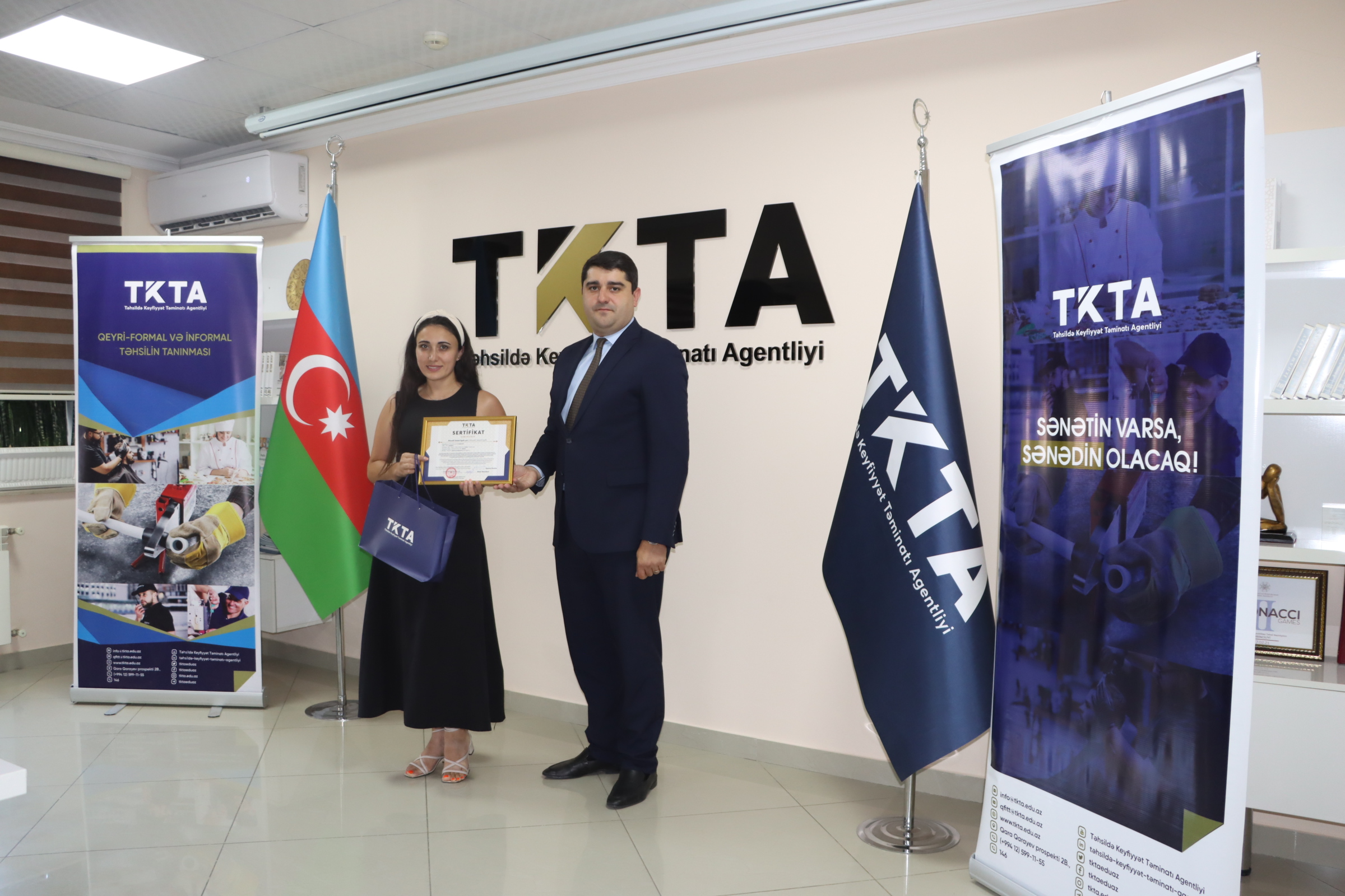 TKTA tərəfindən “Peşəkar qadınlar” layihəsi çərçivəsində növbəti dəfə təltifetmə mərasimi keçirilib