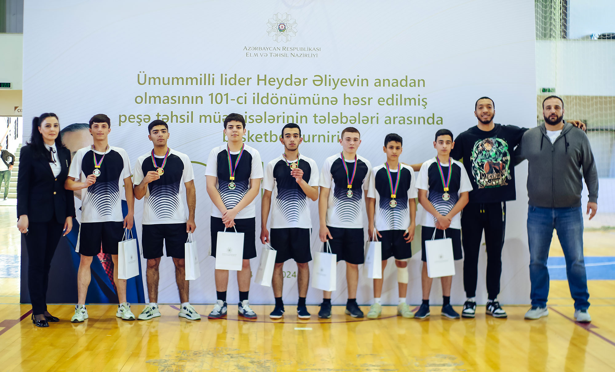 Tələbələr arasında keçirilən basketbol turnirinə yekun vurulub