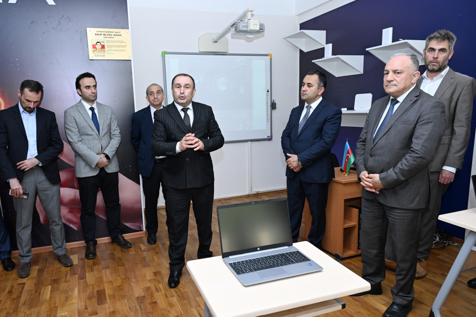 İnnovasiya və Rəqəmsal İnkişaf Agentliyinin təşəbbüsü ilə AzTU-da yeni laboratoriya açılıb