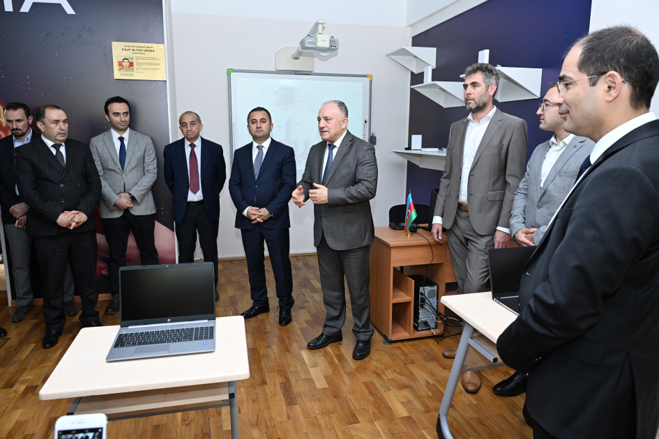 İnnovasiya və Rəqəmsal İnkişaf Agentliyinin təşəbbüsü ilə AzTU-da yeni laboratoriya açılıb