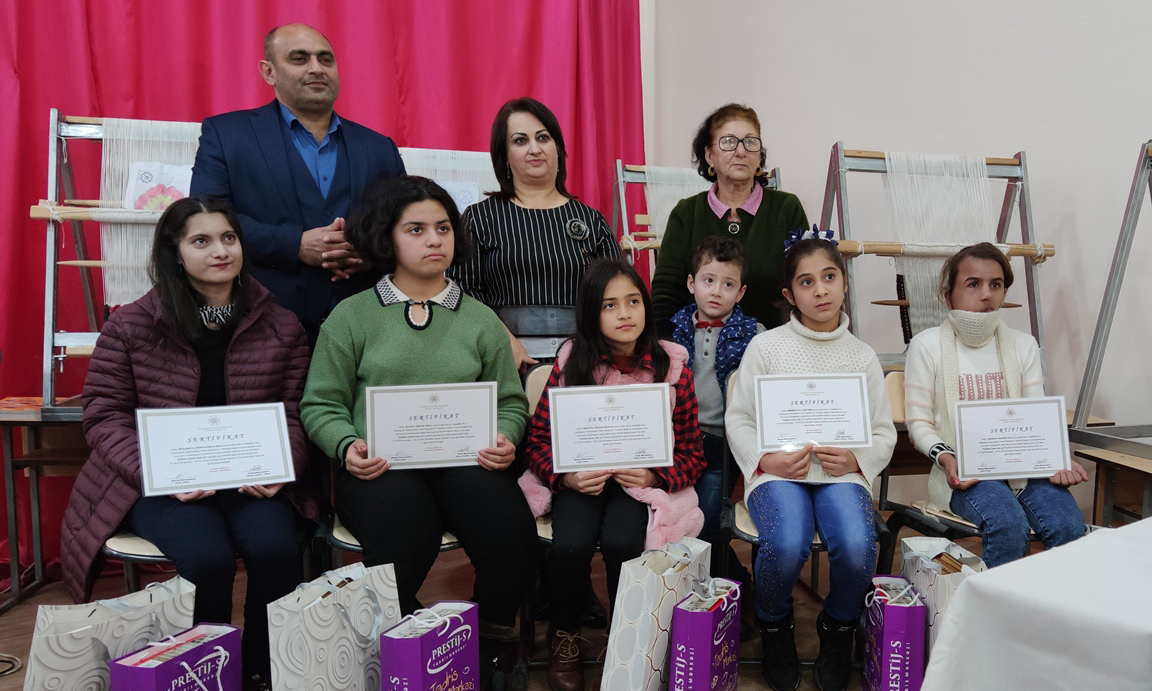 Sağlamlıq imkanları məhdud uşaqlar “Ürəklərə gedən ipək yol” layihəsində