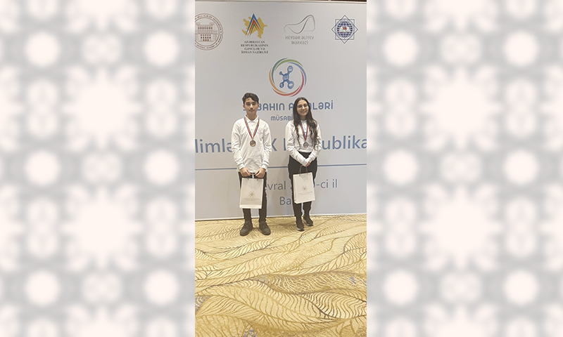 Məktəblilərin iki layihəsi uğur qazanıb