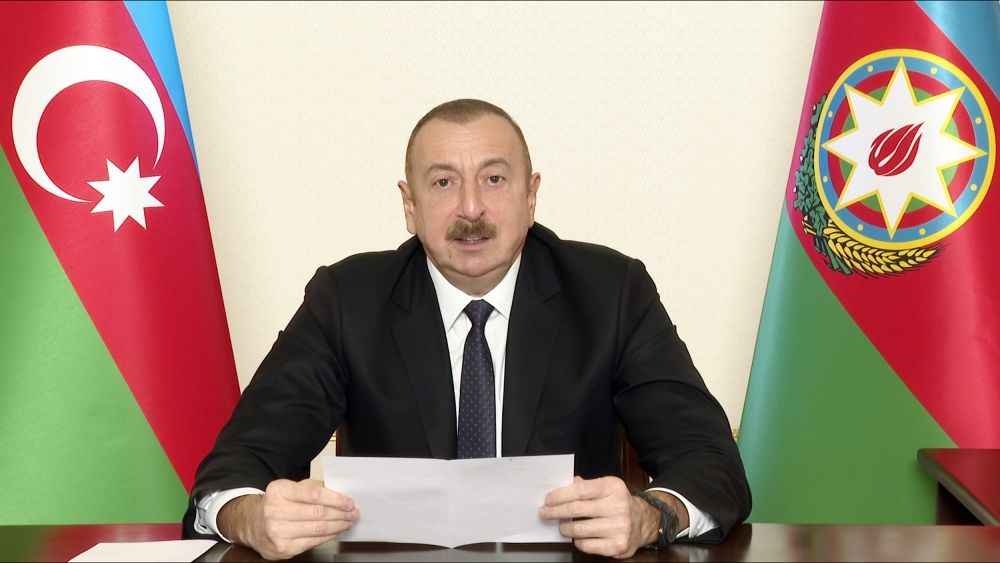 Azərbaycan Prezidenti İlham Əliyev xalqa müraciət edib