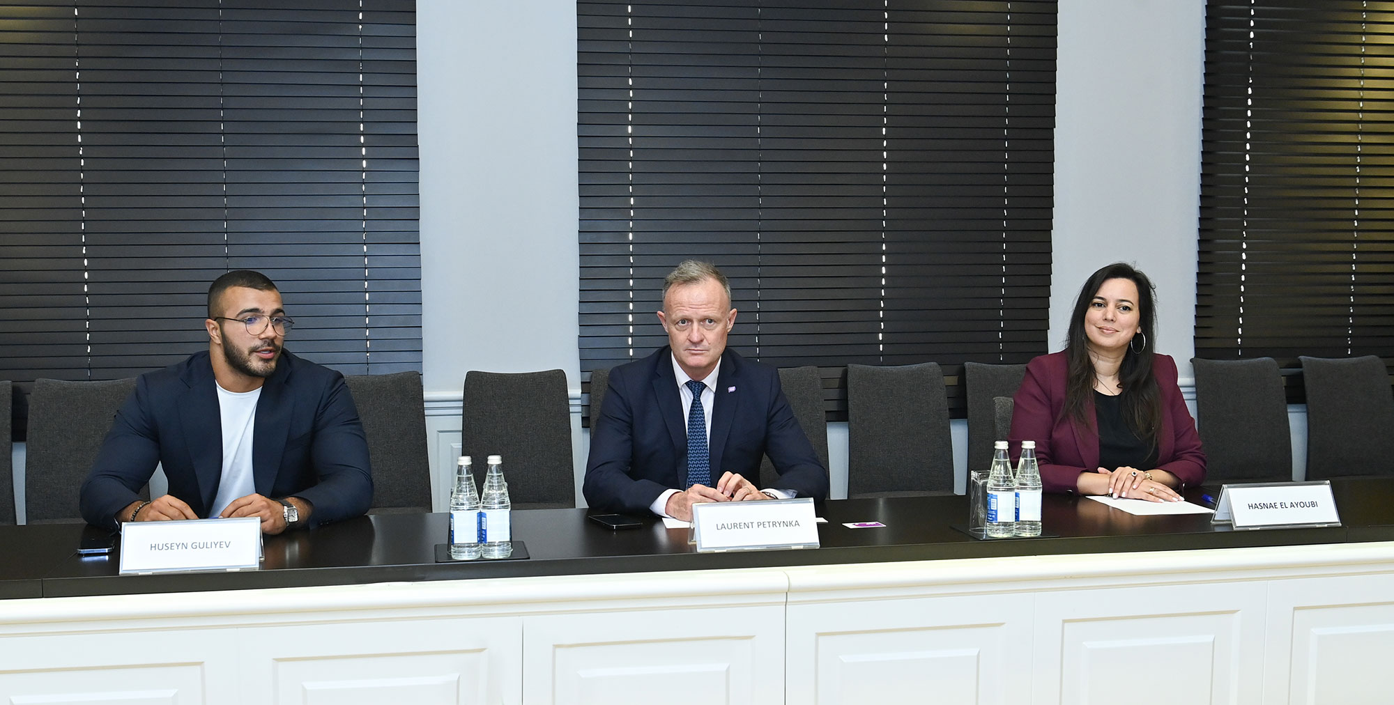 Beynəlxalq Məktəb İdmanı Federasiyasının nümayəndələri ilə görüş keçirilib