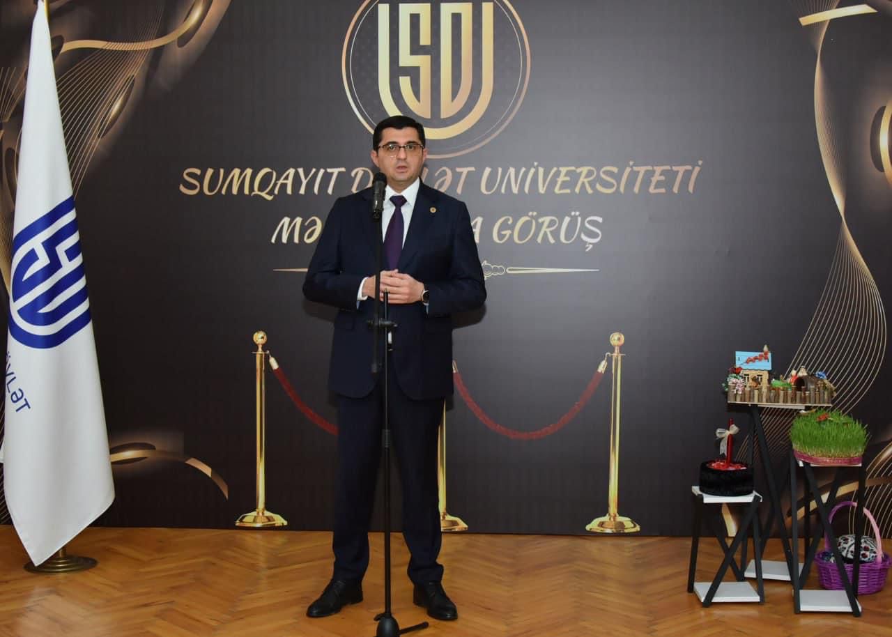 Sumqayıt Dövlət Universiteti məzunlarını bir araya gətirdi