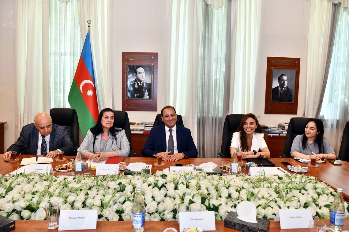 Yer elmləri və ətraf mühit problemləri ilə bağlı beynəlxalq konfransa qatılan qonaqlar ADNSU-da olub
