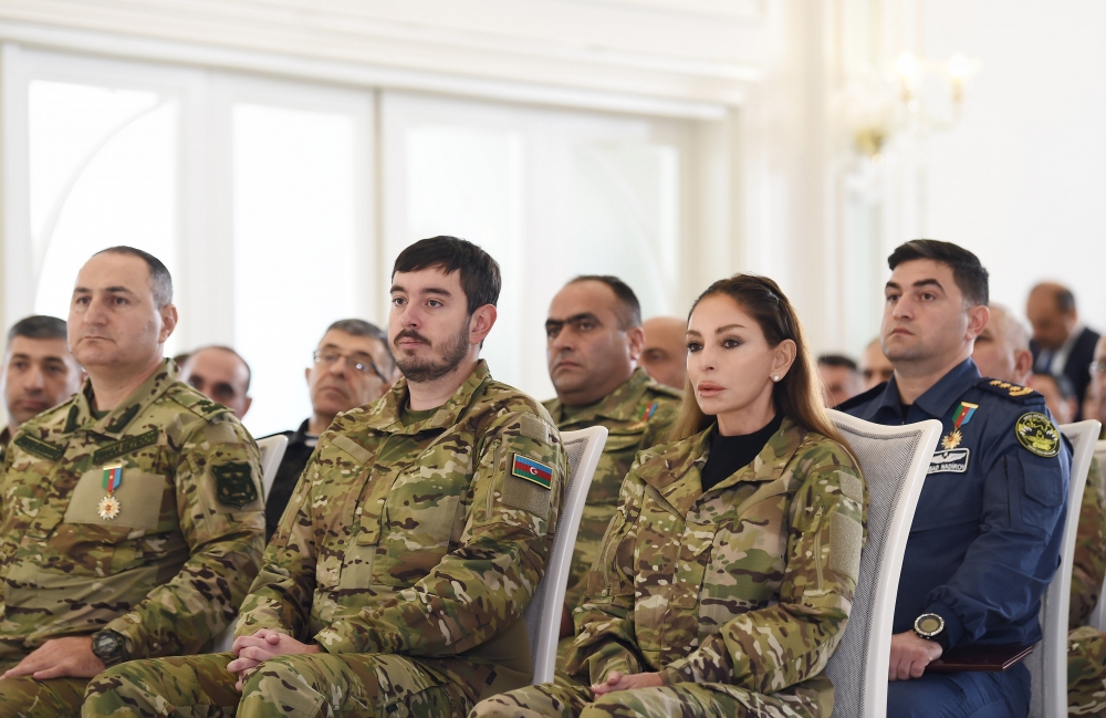 Prezident İlham Əliyev Zəfər Günü münasibətilə Şuşada təşkil olunan tədbirdə iştirak edib