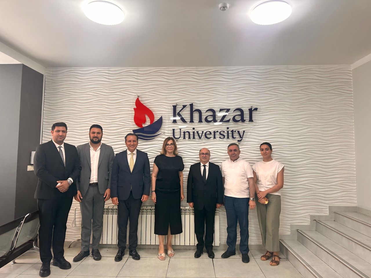 İstanbul Arel Universitetinin rəhbər heyəti Xəzər Universitetində olub