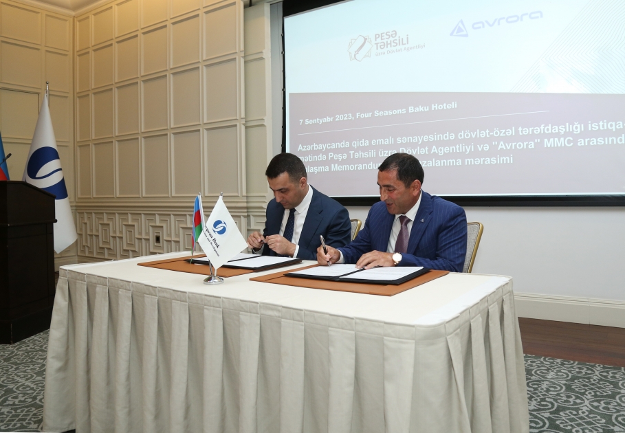 Avropa Yenidənqurma və İnkişaf Bankının dəstəyi ilə yeni peşə ixtisası yaradılıb