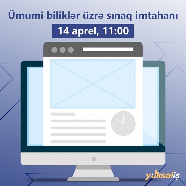 Dördüncü “Yüksəliş” müsabiqəsindən qeydiyyatdan keçən iştirakçılar üçün onlayn mərhələ başlayır
